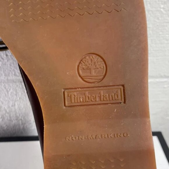 Timberland Boat Shoe Moccasin 25077 Brown Leather 2 Eye Slip On Men's 10.5 US - Picture 13 of 13